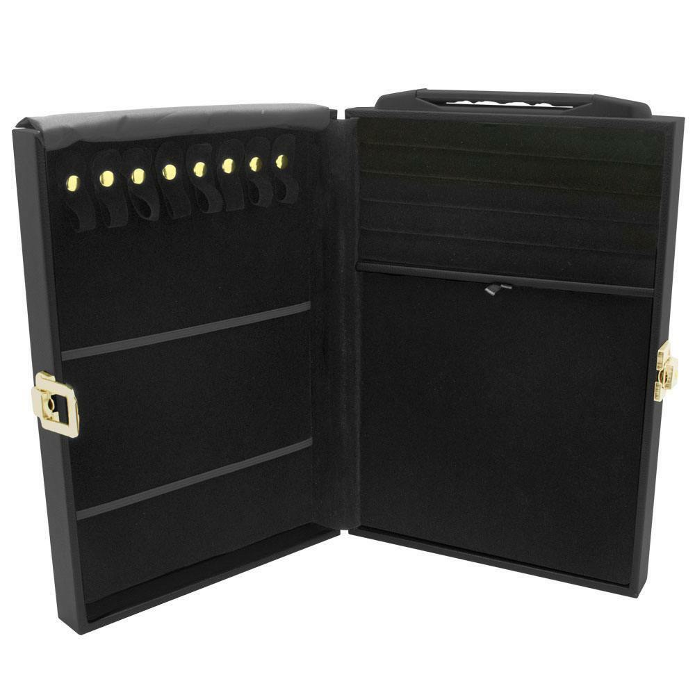 Jewelry Carrying Case Jewelry Organizer Salesman Jewelry Traveling Case Box
