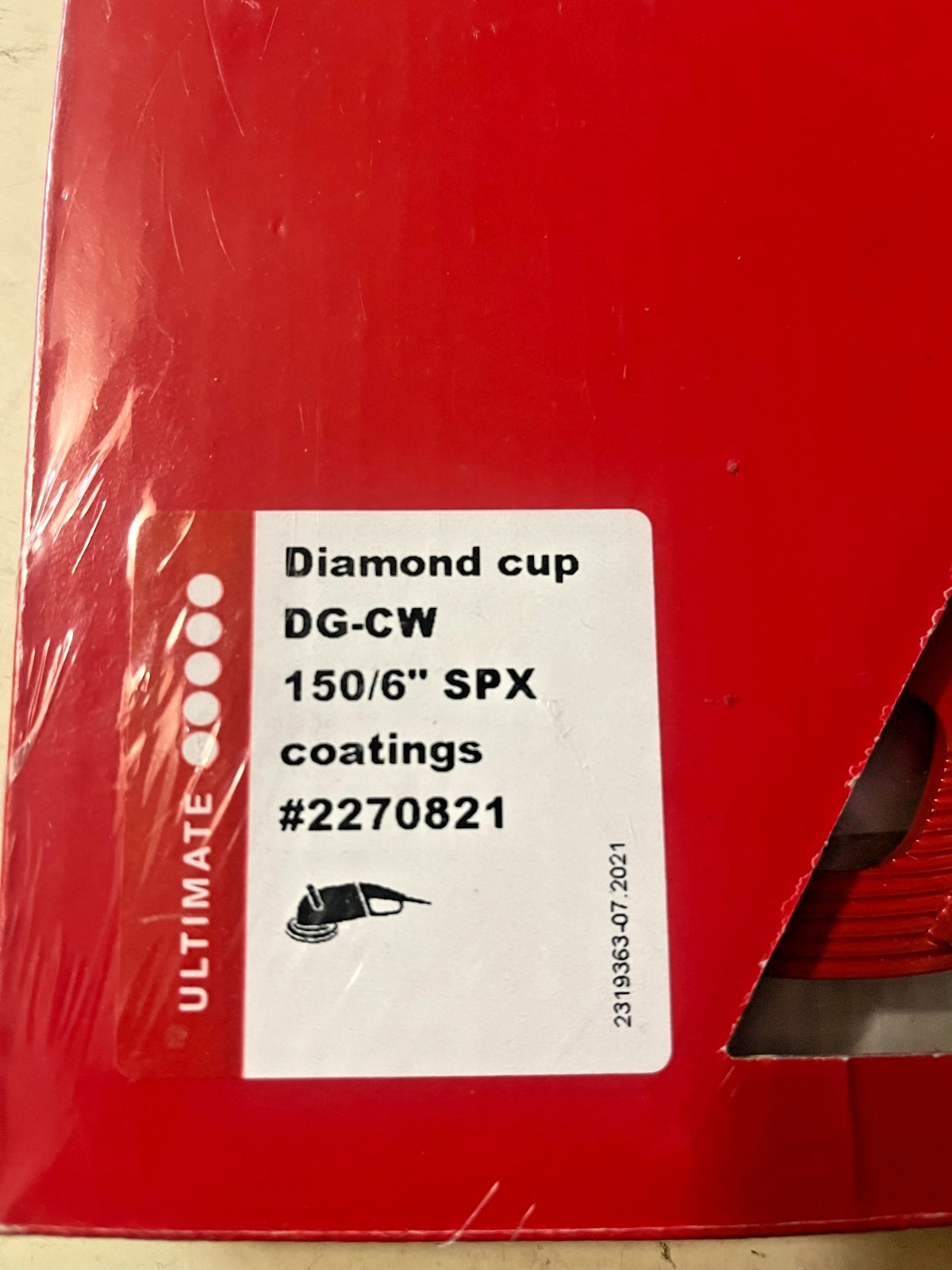 NEW-Hilti-Cup Wheel, Diamond cup DG-CW 150/6in SPX Coatings #2270821