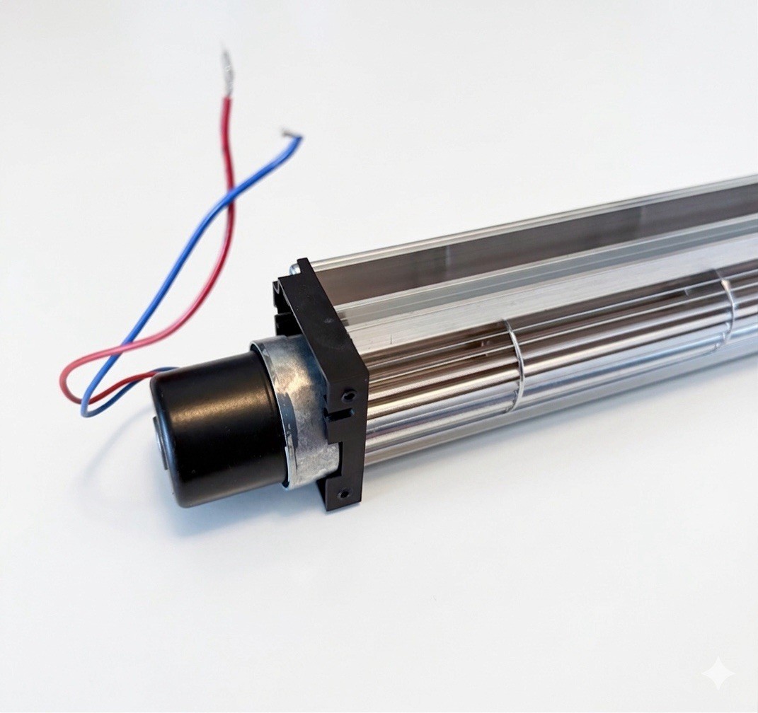 ebm-papst QG030-353/14 Cross-Flow Fan Blower, Part 939 2715 008, 24V DC 9.6W