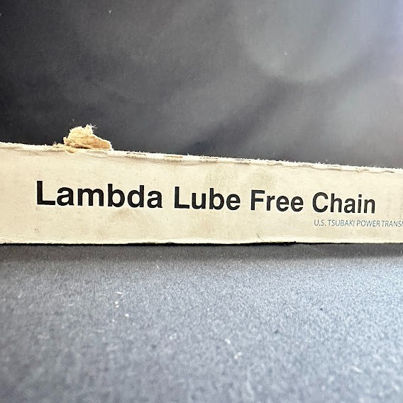 Tsubaki US Lamboa Lambda Lube Free Roller Chain RS50 10′ Ft #50LAMRB, Single Str
