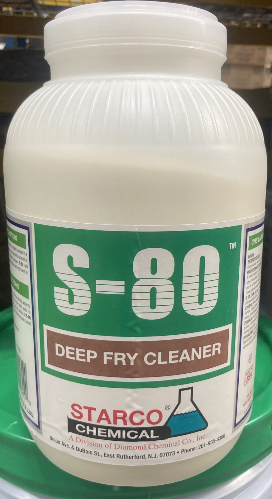 9lb. Commercial Restaurant Starco S-80 Deep Fryer Cleaner –