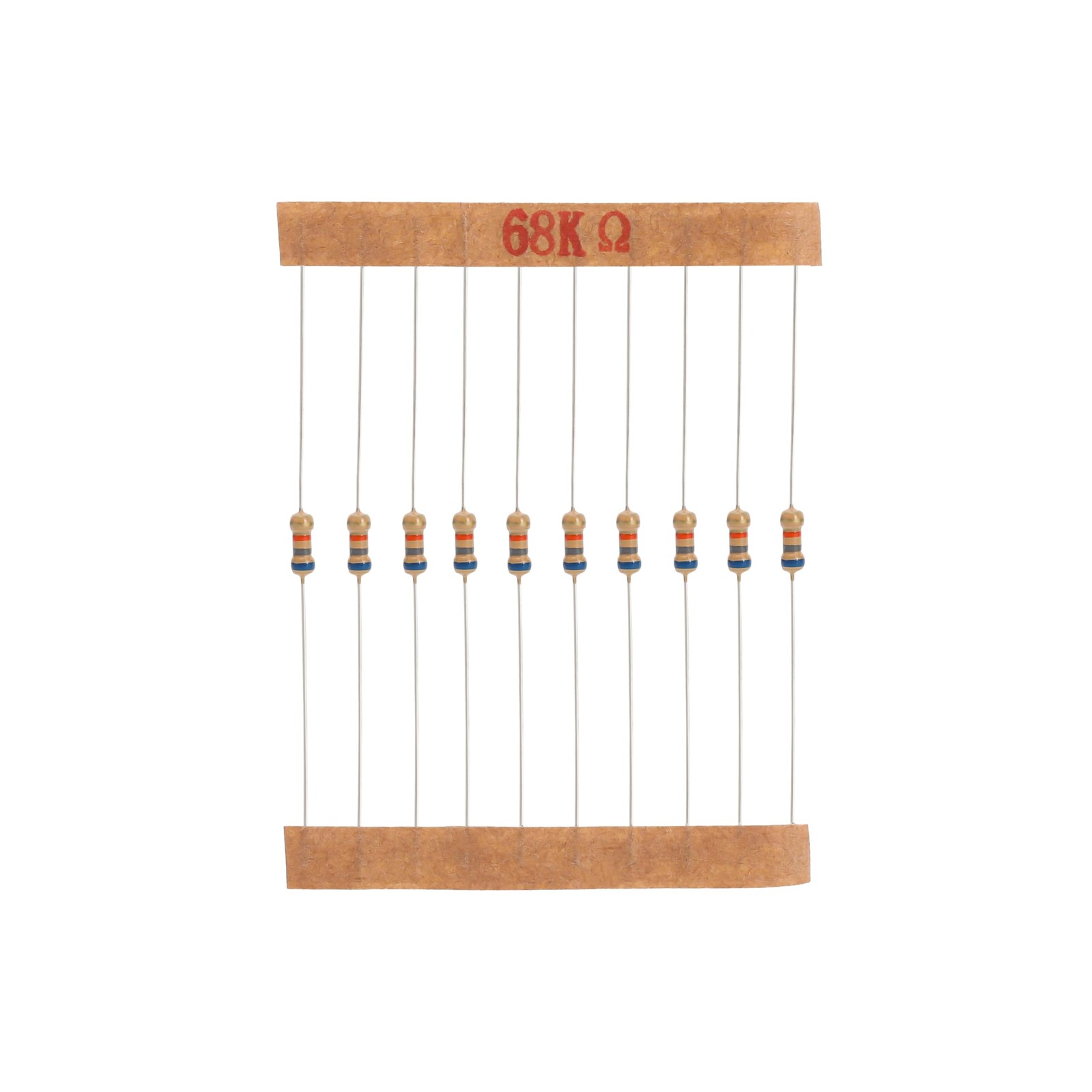 Resistor Assortment Kit – 50 Values, 1/4W 0 to 10M Carbon Film Resistors, 5%…