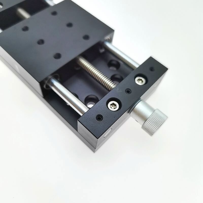 X-axis 20/40/60/80A-DB10-120 Manual Linear Stage Translating Displacement Stage
