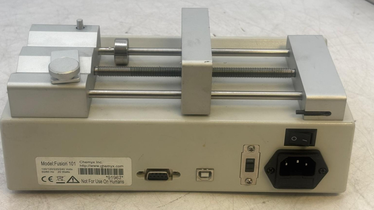 Thermo Scientific / Chemyx Fusion 101 Digital Dual Syringe Pump