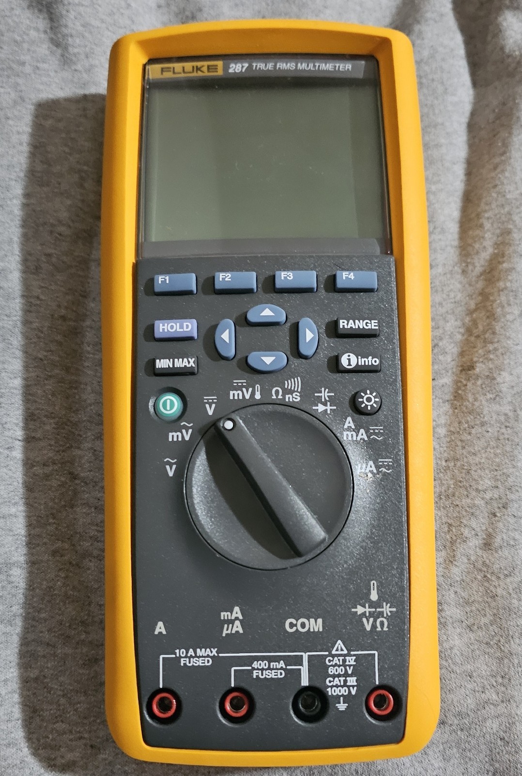 Fluke 287 True RMS CAT III Digital Multimeter 1000V 10A Auto-Ranging