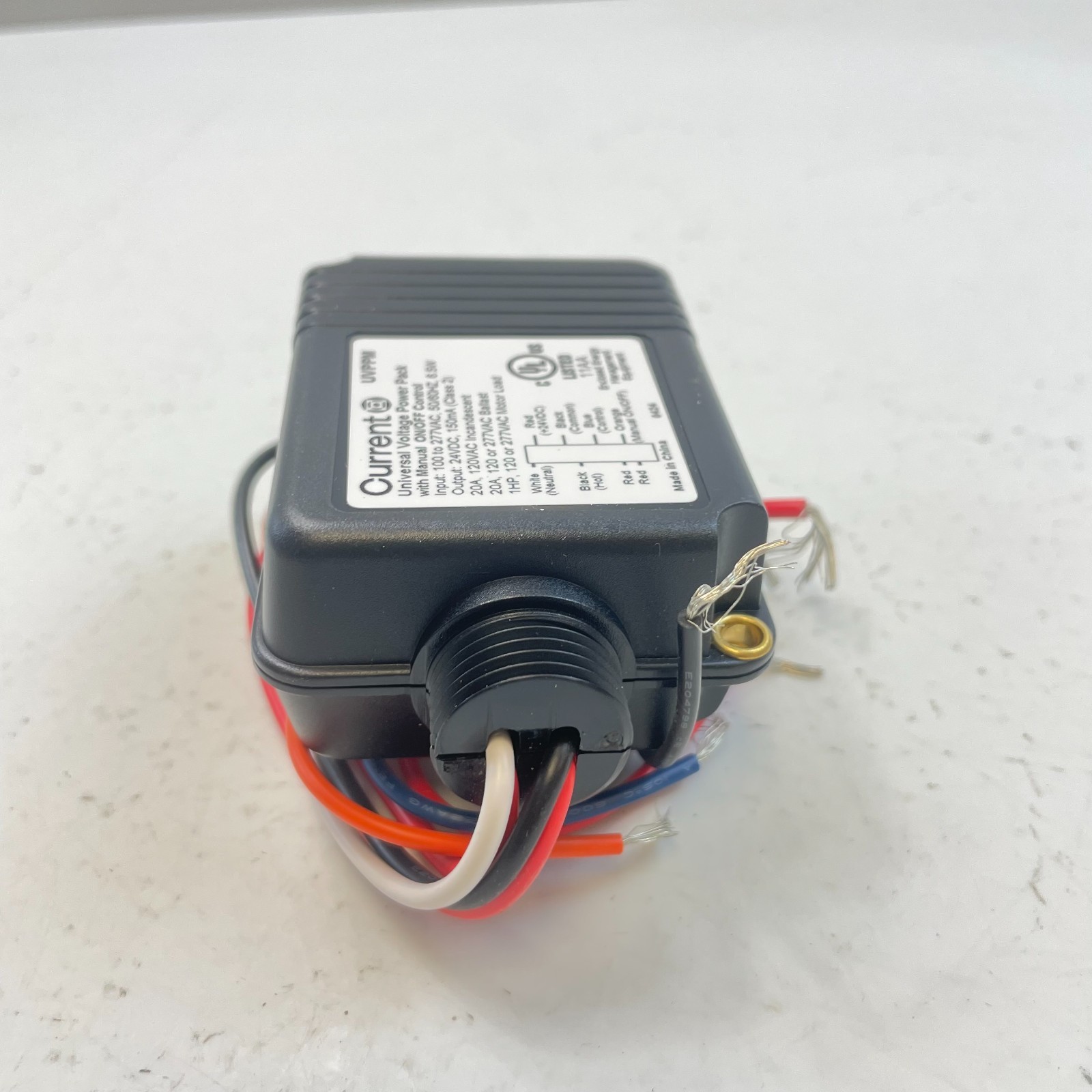 HUBBELL UVPPM Universal Voltage Power Pack Manual ON 100-277VAC 50/60HZ 6.5W