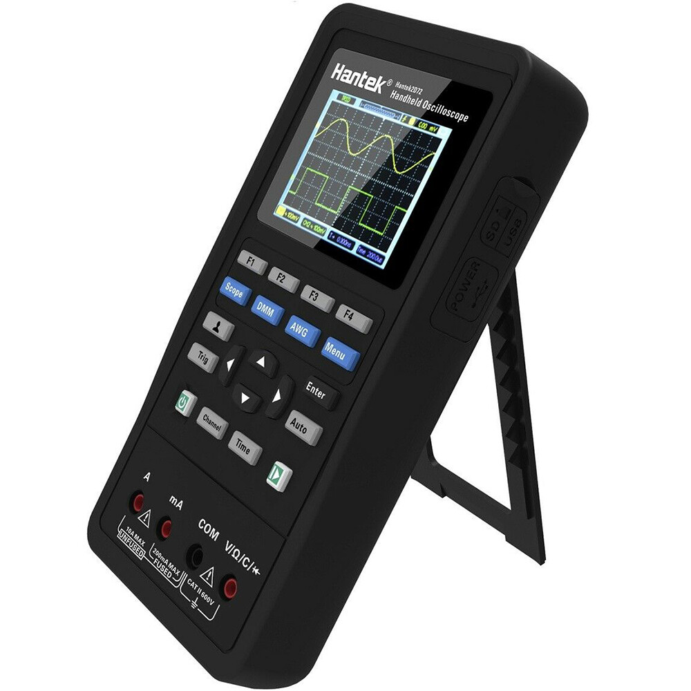 Hantek 2 in 1 Digital Oscilloscope + Multimeter 40MHz 70MHz 250MSa/s 2C42 2C72