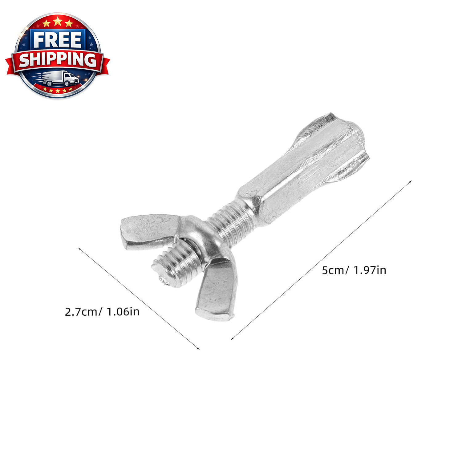 4Pcs Hacksaw Frame Repair Screw – Hacksaw Tension Bolt Heads for Hand Tool Parts