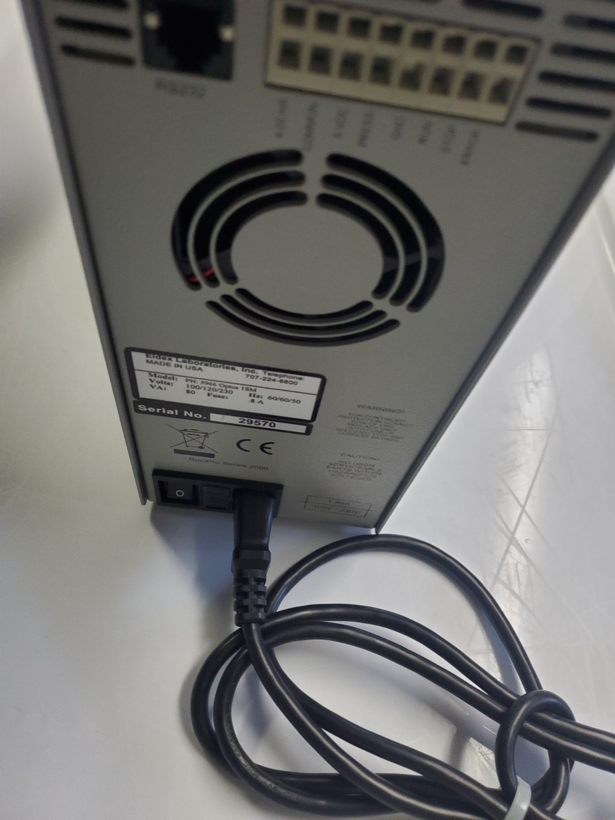 Eldex 5966 Optos 1SMP Metering Pump (0.003 – 5 mL/min) Gently used. Great deal!