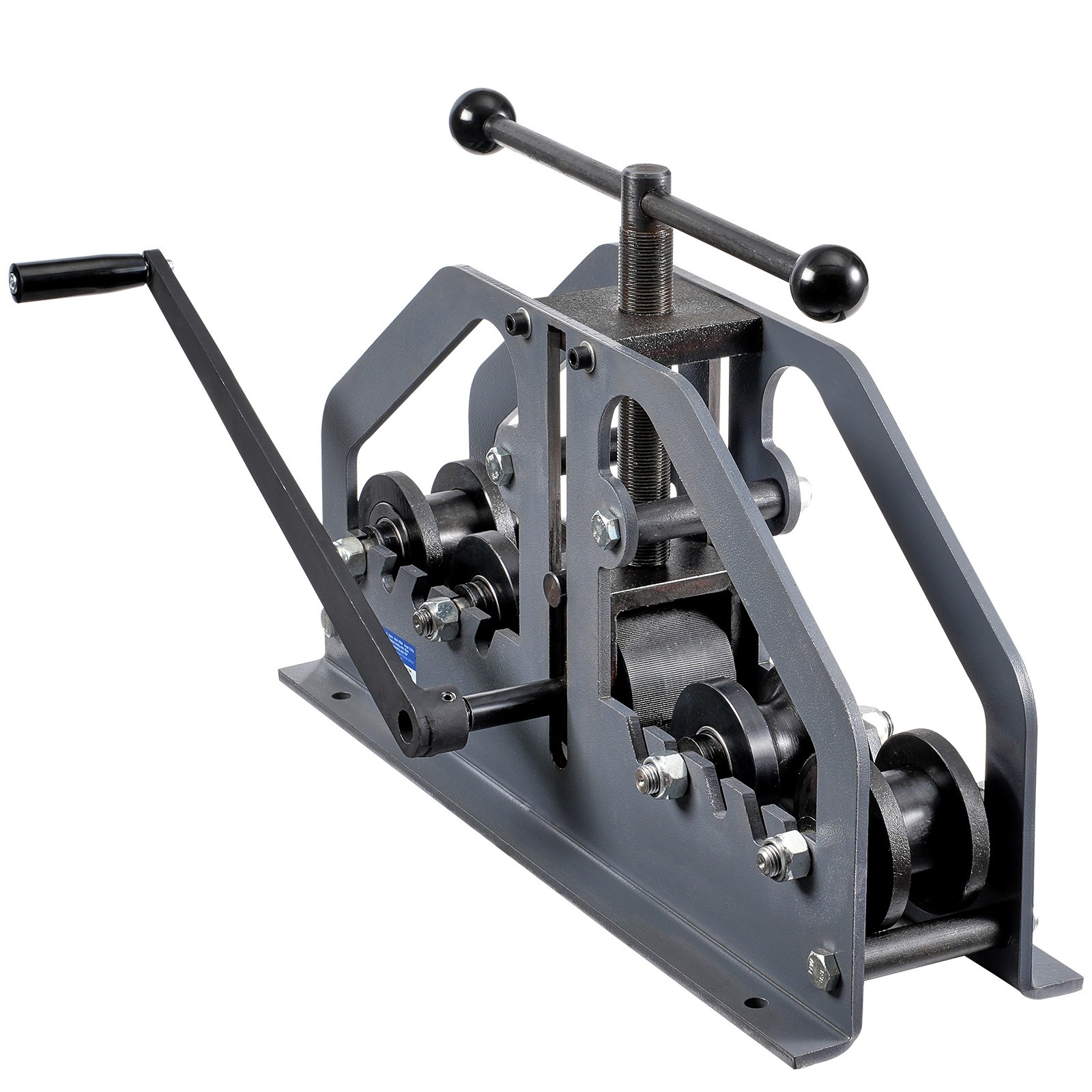VEVOR Tube Roller Bender Max 1-1/2″ Manual Tube Pipe Roller Bender with 6 Dies