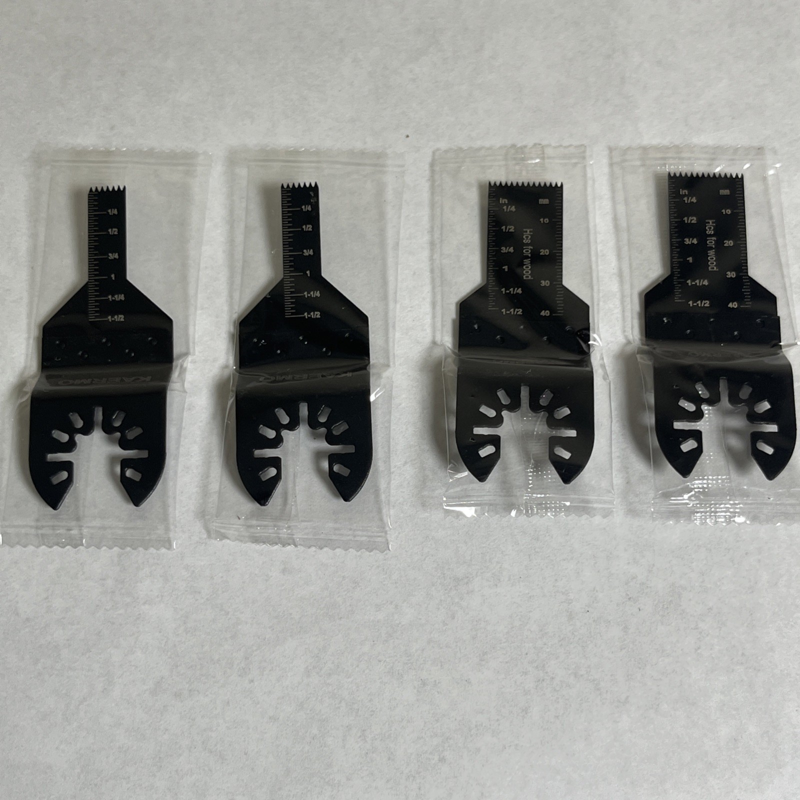 31 Pack Oscillating Saw Blades Multitool Titanium For Metal Wood Plastic Kaermo
