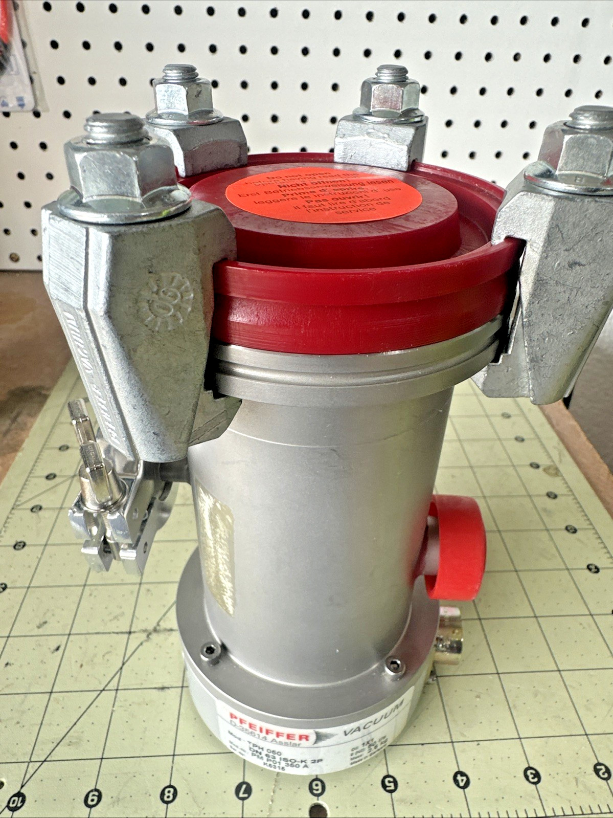Pfeiffer TMH-050 Turbo Vacuum Pump W/ Cover Plates As Shown *Works*