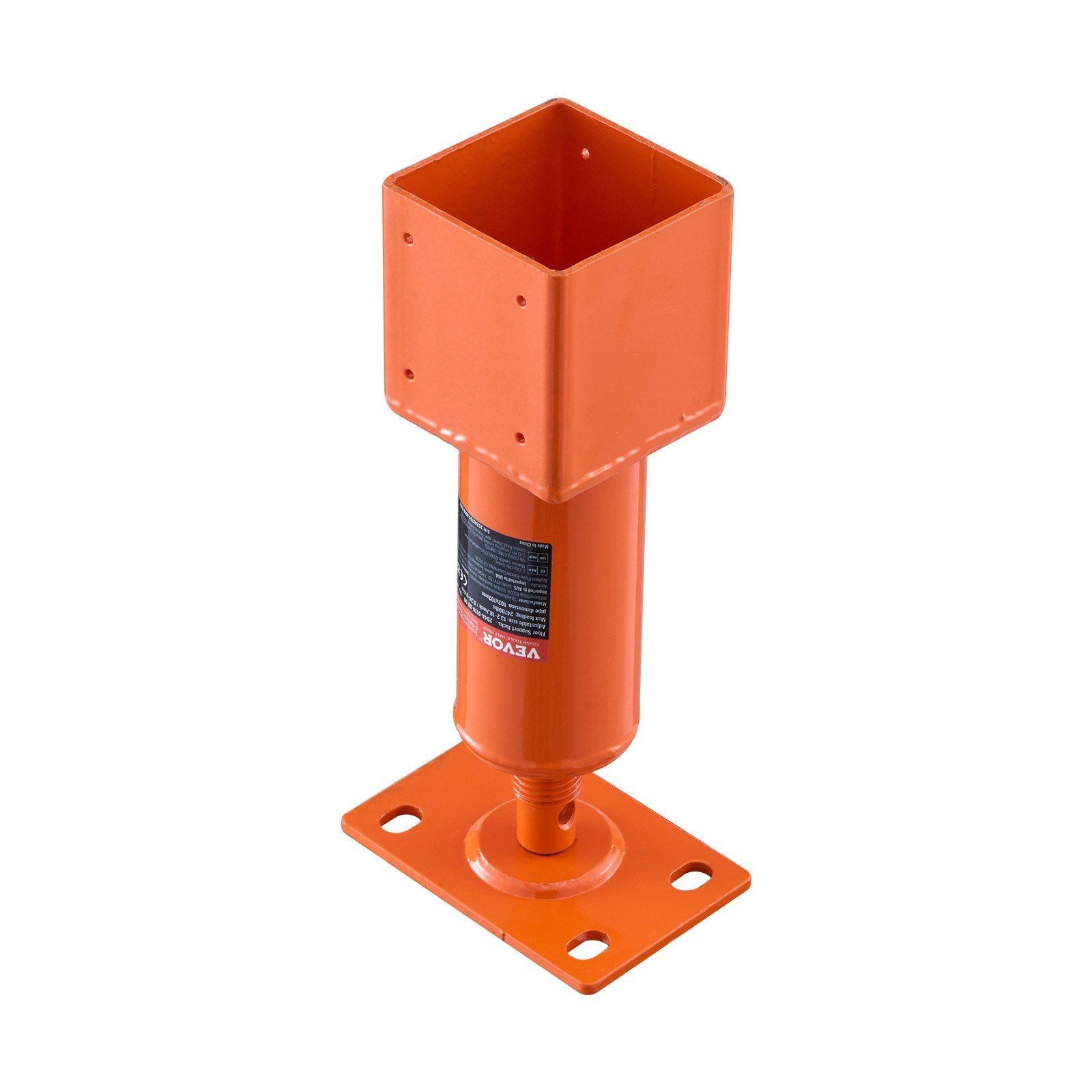 Adjustable 24700lb 4×4 Screw Jack 13.2-18.7in Height for Home Leveling