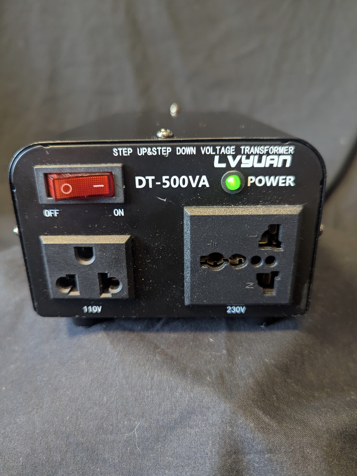 Lvyuan DT-500VA Step Up / Step Down Voltage Transformer Converter 110V 230V