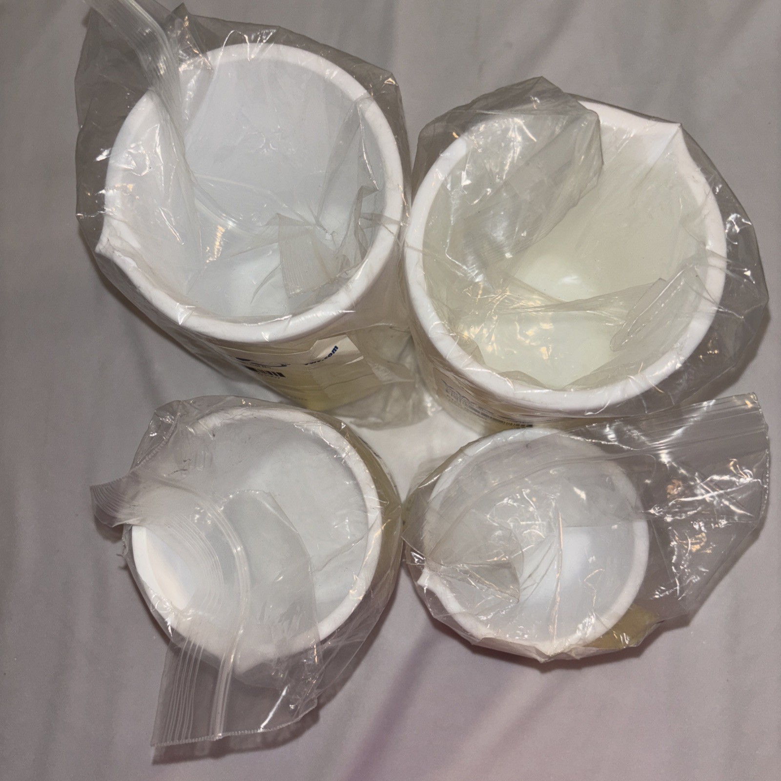 4 Brand New VWR PTFE Teflon Beakers 2-1000ml, 1-600ml, 1-400ml
