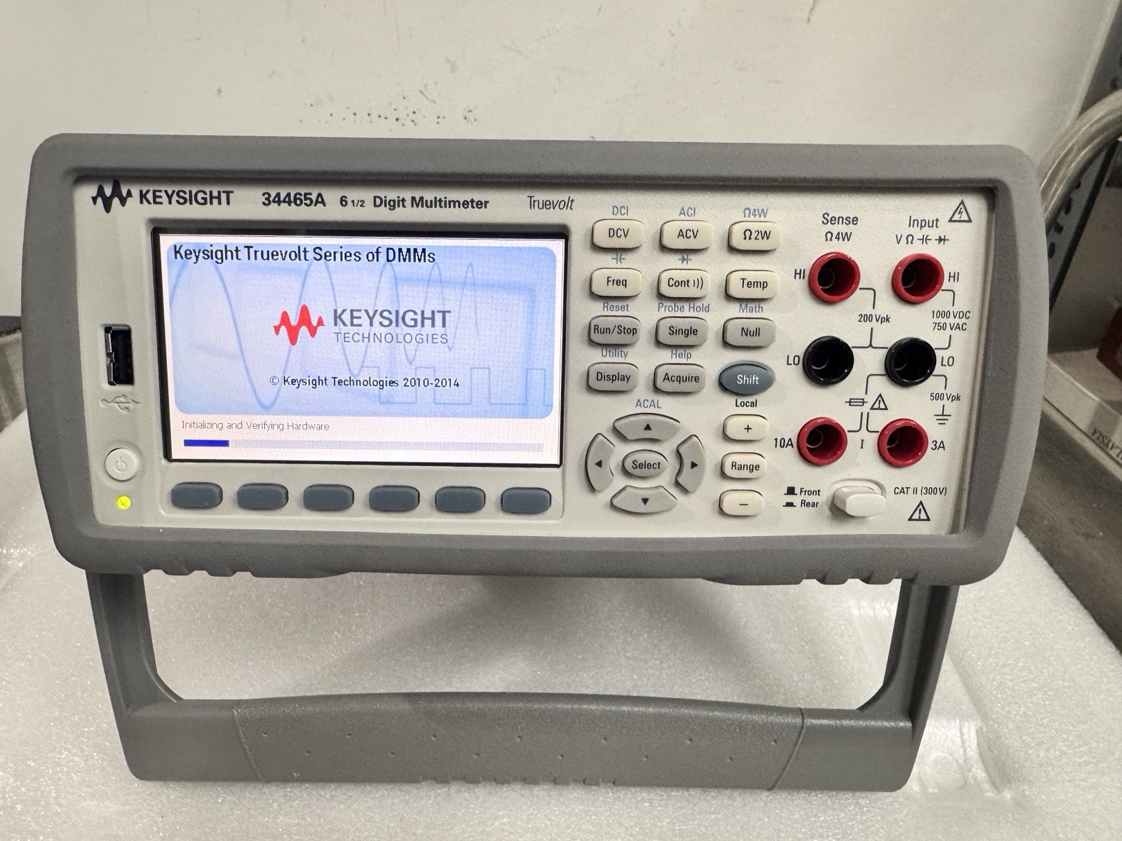Keysight 34465A 6.5 Digit Bench Digital Multimeter DMM Tested Working