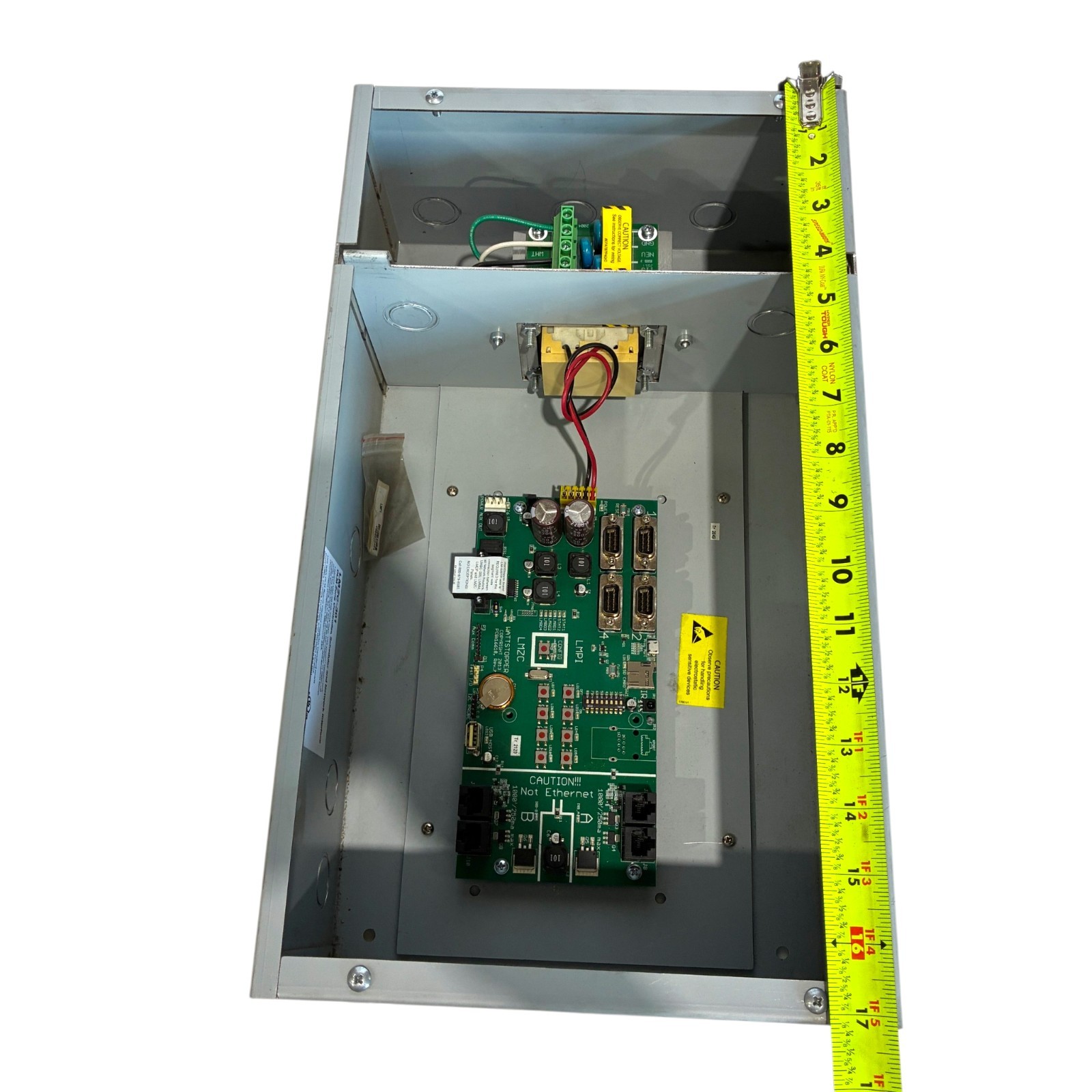 WattStopper LMZC-301 DLM Zone Controller Scheduler & Network Interface Enclosure