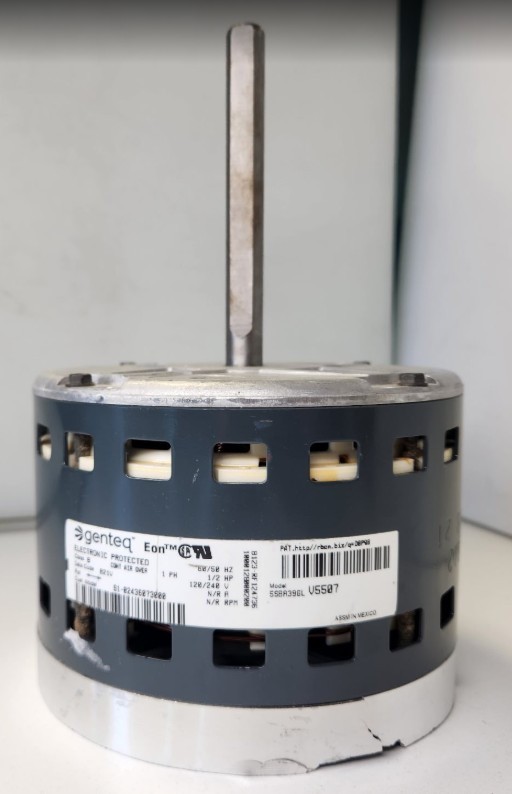 York Genteq S1-02436073000 5SBA39GLV5507 Blower Motor (No Module) 1/2HP 120-240V