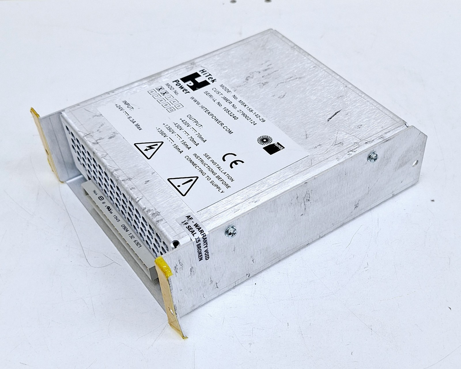 Waters Micromass MSK158-142-29 Hitek Power Supply