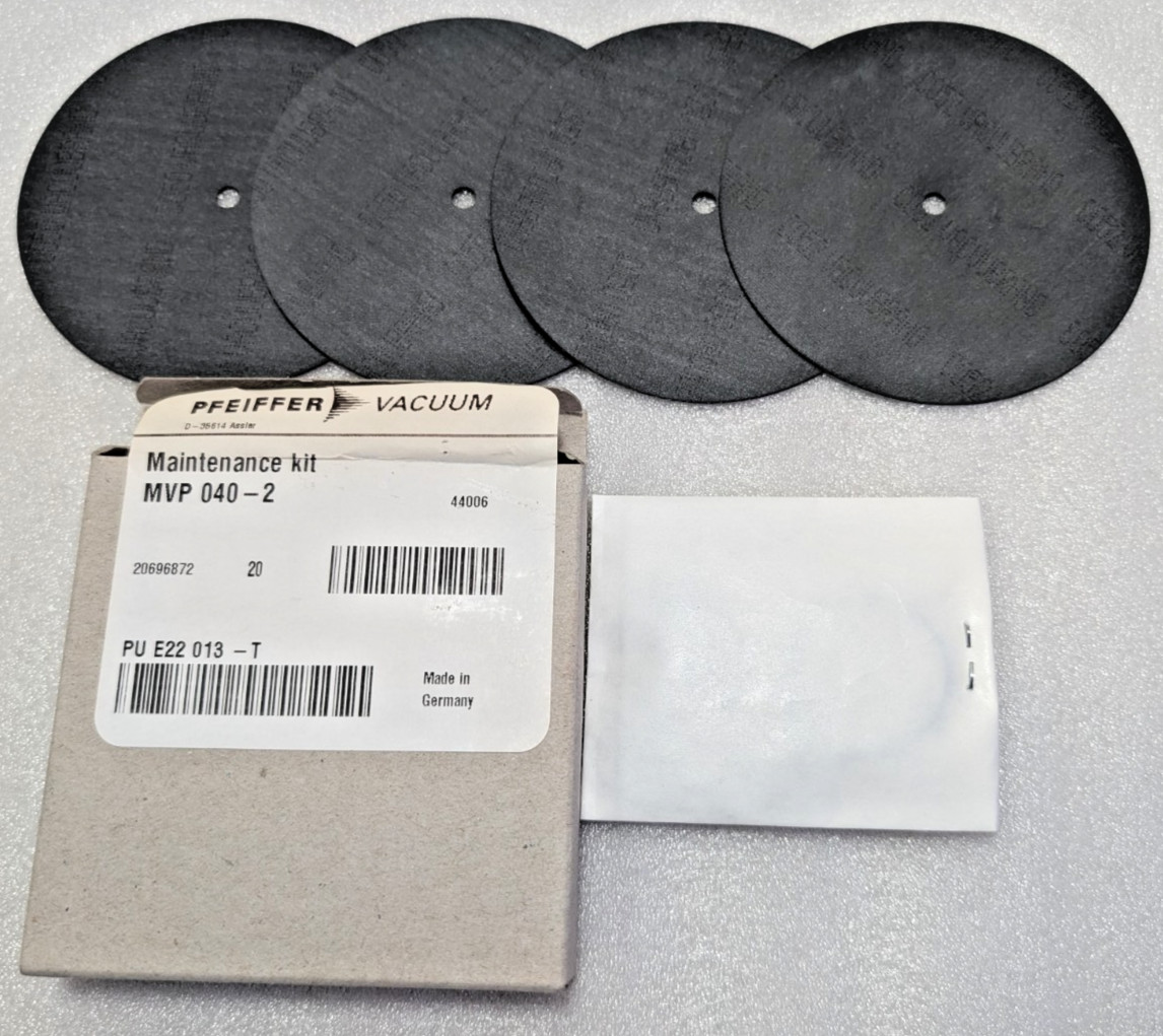 Pfeiffer Vacuum MVP-040-2 Pump Diaphragm Dry Pump Replacement Kit PN07411