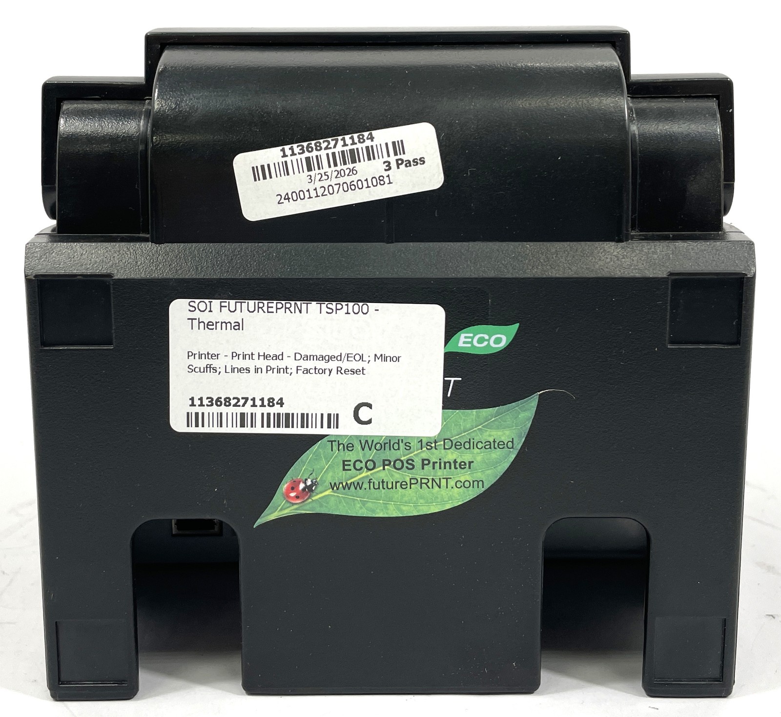 Star TSP100II FuturePRNT 143IIU POS Receipt Printer – Lines in Print