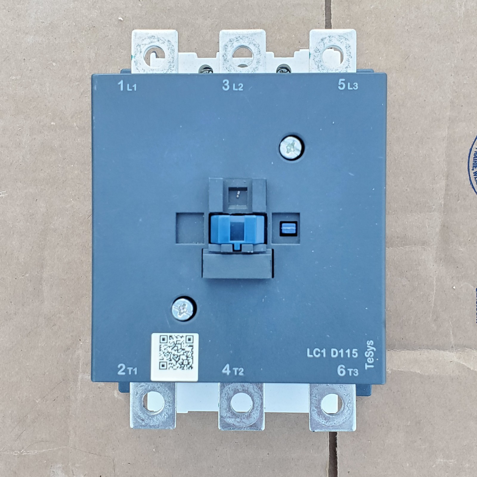Schneider LC1D115 160 Amp Contactor w/ 24VDC Coil rated 75HP @ 480VAC – NEW