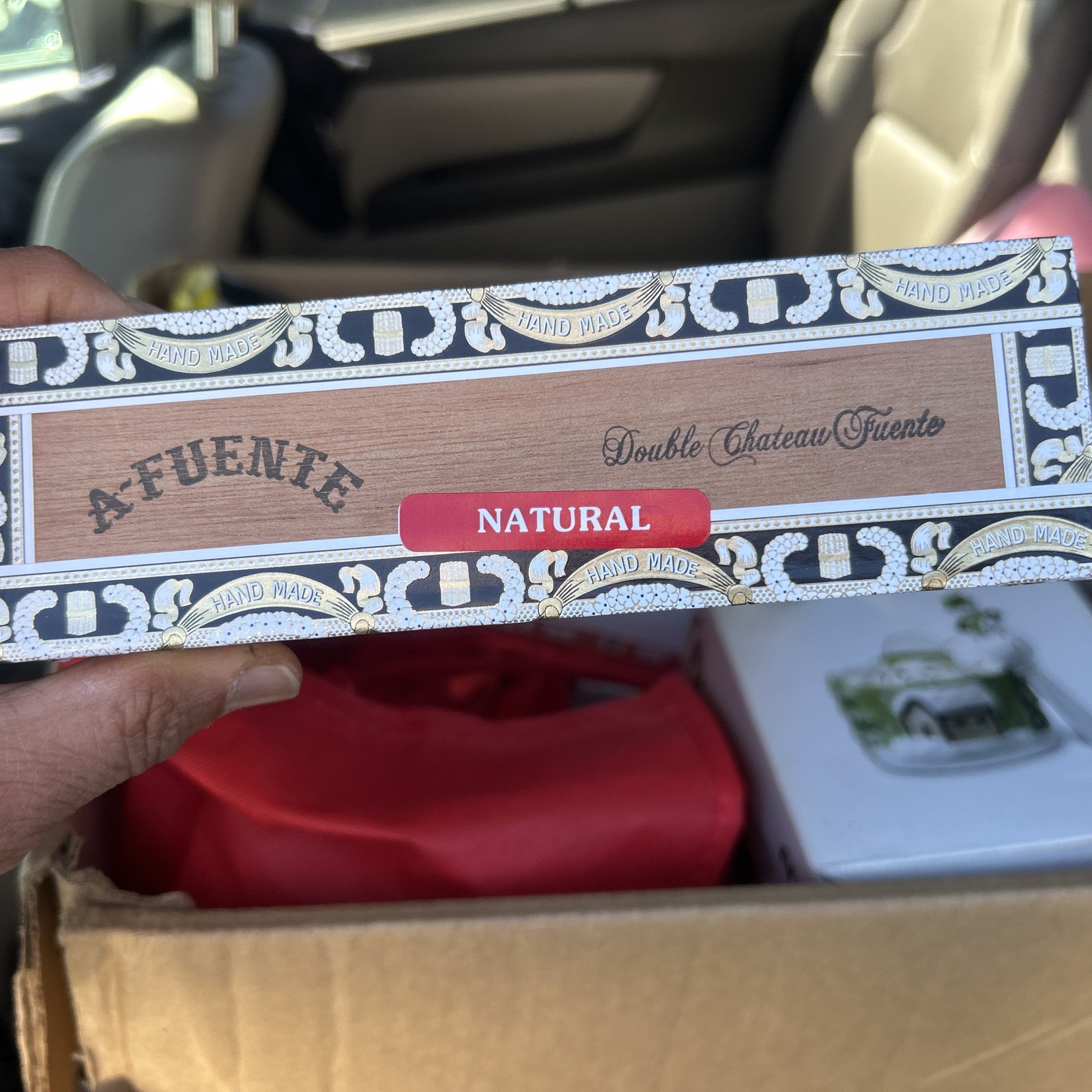 2 Arturo Wooden Cigar Box Empty Magnum & Arturo Fuente Dominican Republic