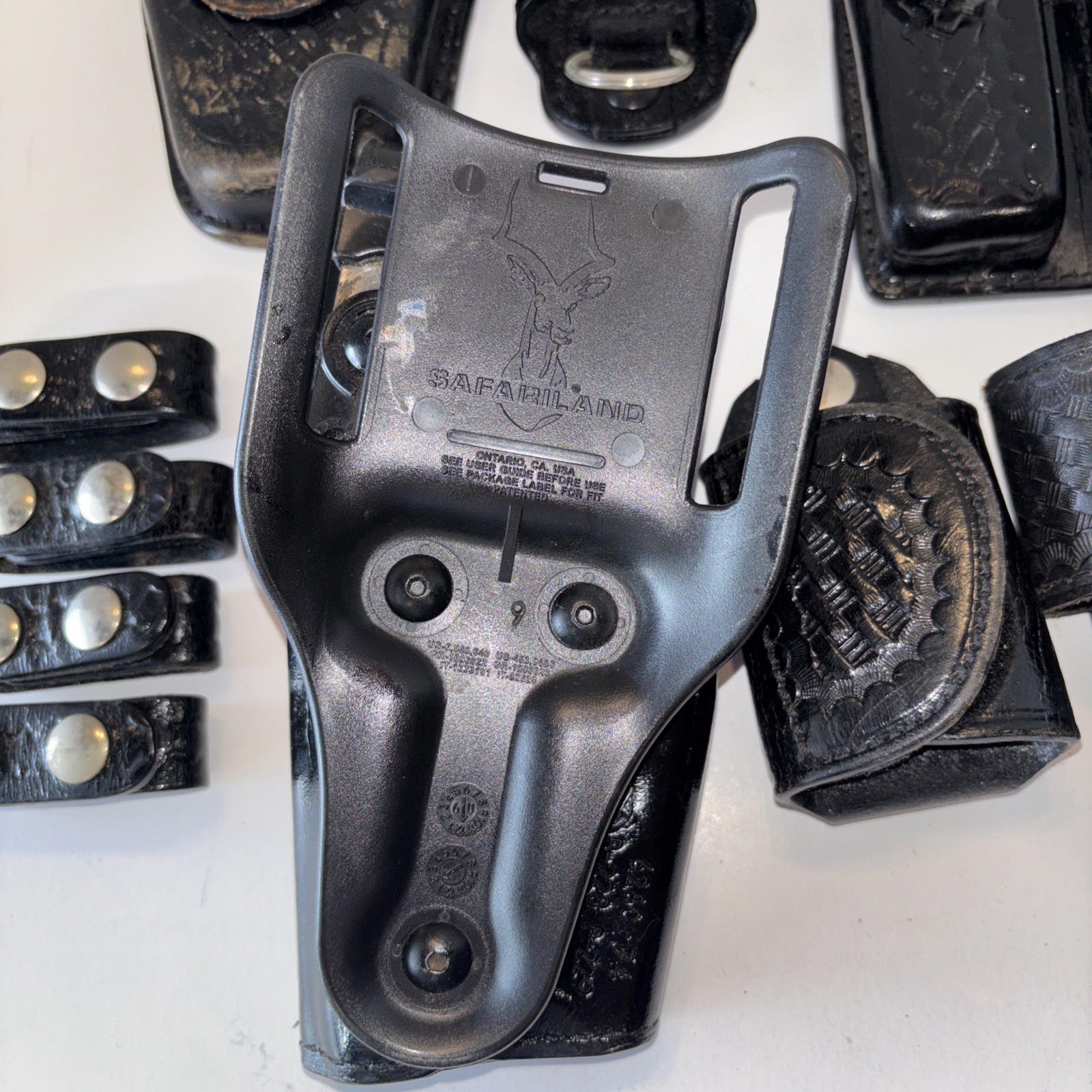 Police Gear – Belt, Cuff Cases, Holster, Radio Holster, Mag Carrier, Law Pro😎