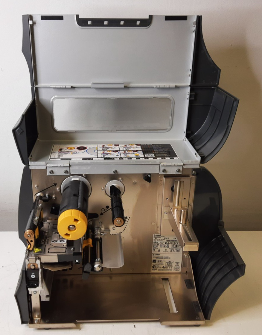 Zebra ZT410 Industrial Thermal Label Printer – USB/Serial/Network – Power Tested