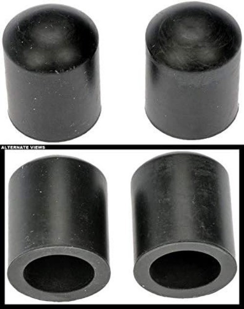 Coolant Bypass Caps, EPDM 3/4in, Universal Fit, 2 Pack Size: 3/4 Inches