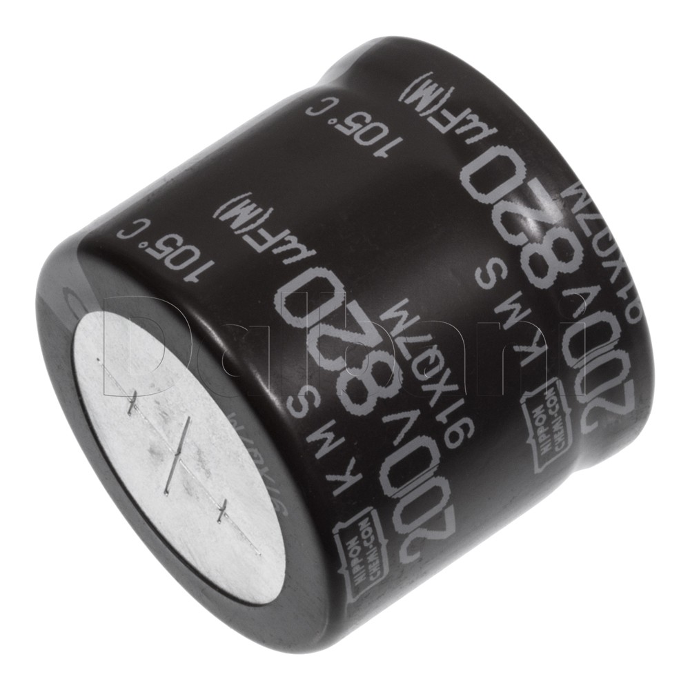 200V 820uF 105C 30x25mm Original Nippon Snap In Electrolytic Capacitor