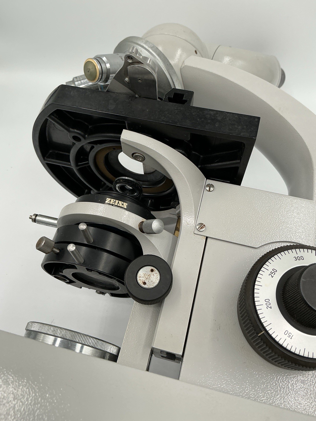 🌟Zeiss Standard 14 Lab Microscope with Objectives 4 Eyepieces-Read