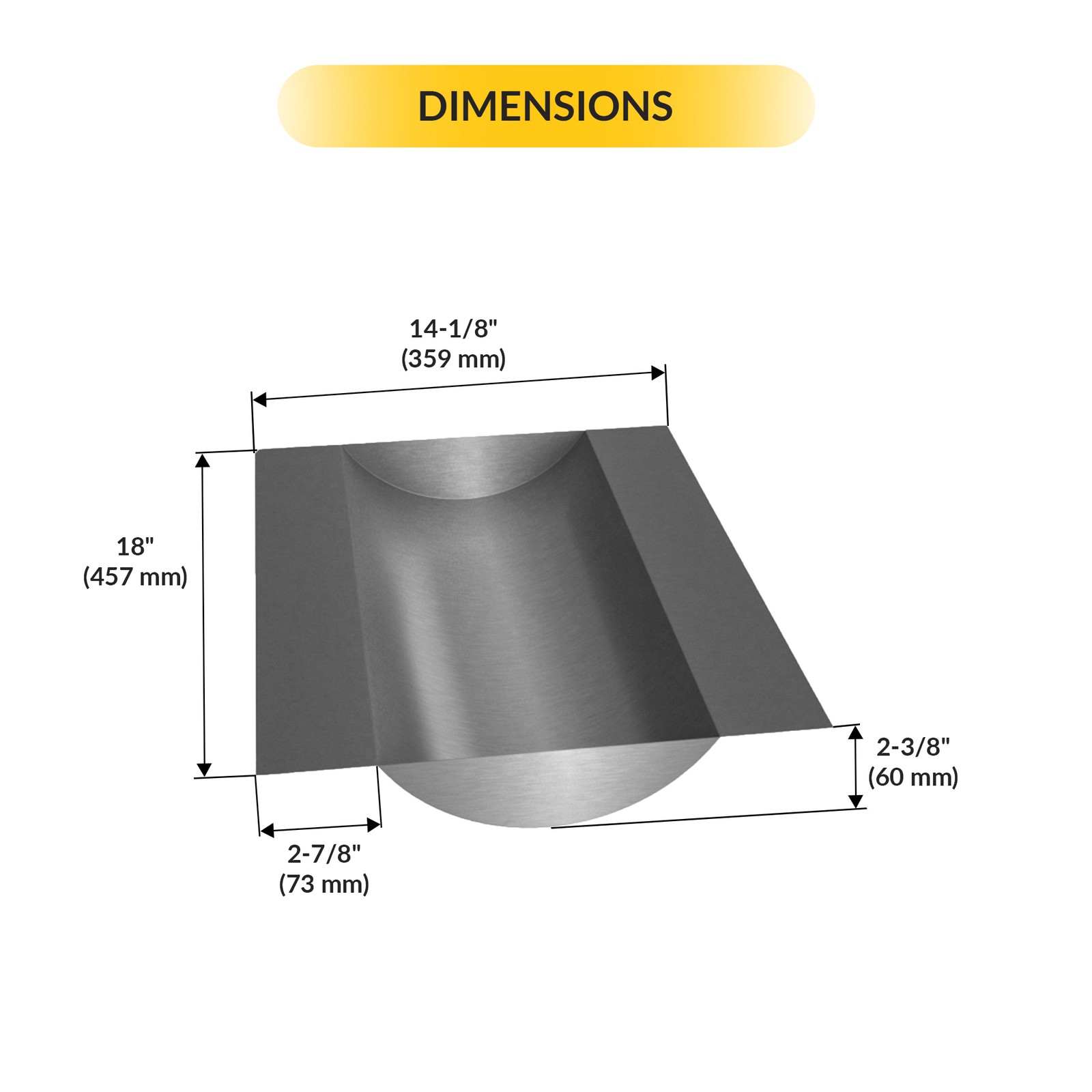 Brixwell Deluxe Drop-In Deal Tray Heavy Gauge Stainless Steel 18″ x 14-1/8″ New