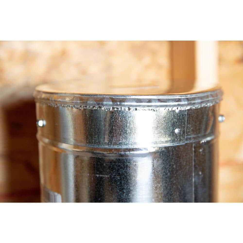 Master Flow Duct Cap 8 Inch Round HVAC Galvanized Steel Plug Vent Cover