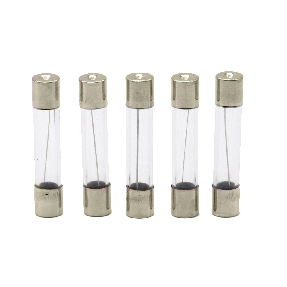 [10x] 10A 250V Fast Blow Fuse Glass Tube Fuse 10 Amp Fuse 6X30mm