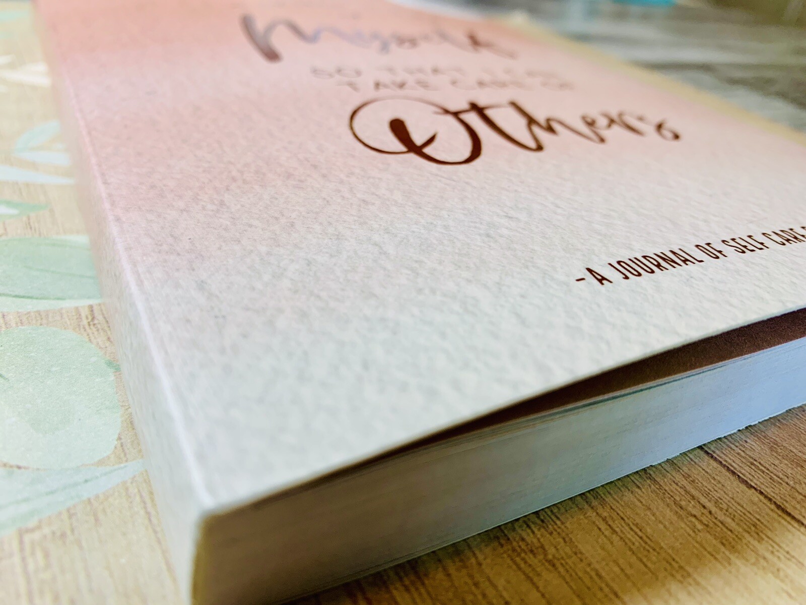 Punch Studio Guided Self Care For Mom Journal 208-Page Full Color Undated Gift