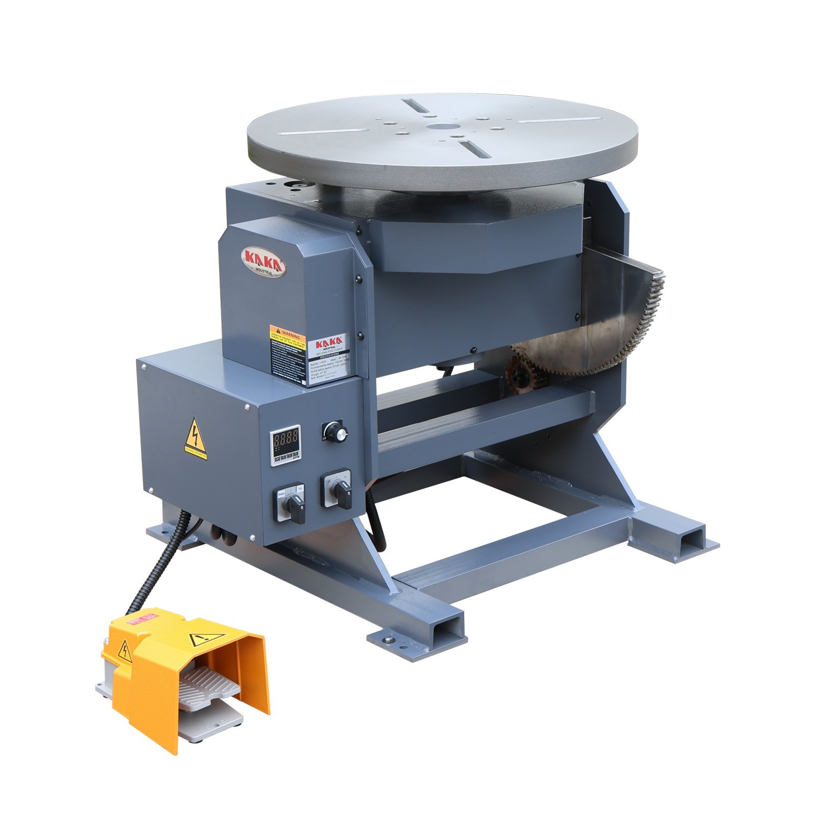 KAKA WP-500P Welding Positioner 1105lb 0-135° Tilt 0-5RPM 110V Welder Table