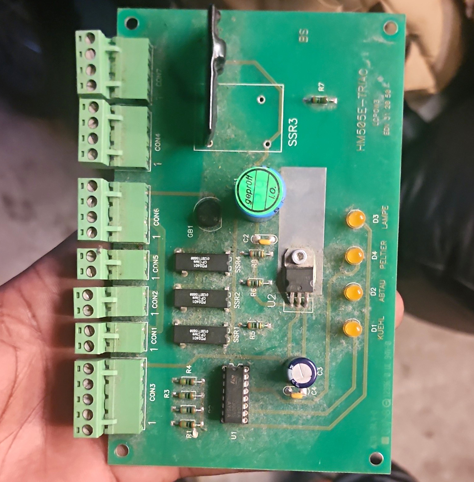 Honeywell HM50E-TRLC HVAC Control Board Module 6.3A Replacement Part
