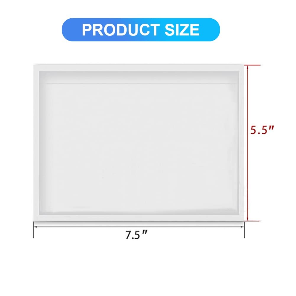 200 PCS 7.5×5.5 Inch Clear Adhesive Top Loading Packing List Label Pouches
