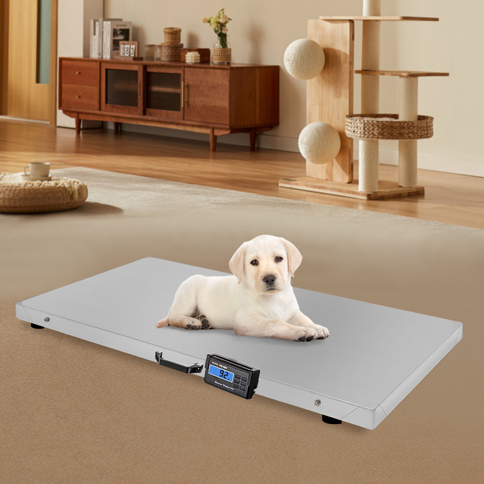 Vet Scale 500kg Veterinary Scale 1100LB Livestock Floor Animal Pet Scale PS-500
