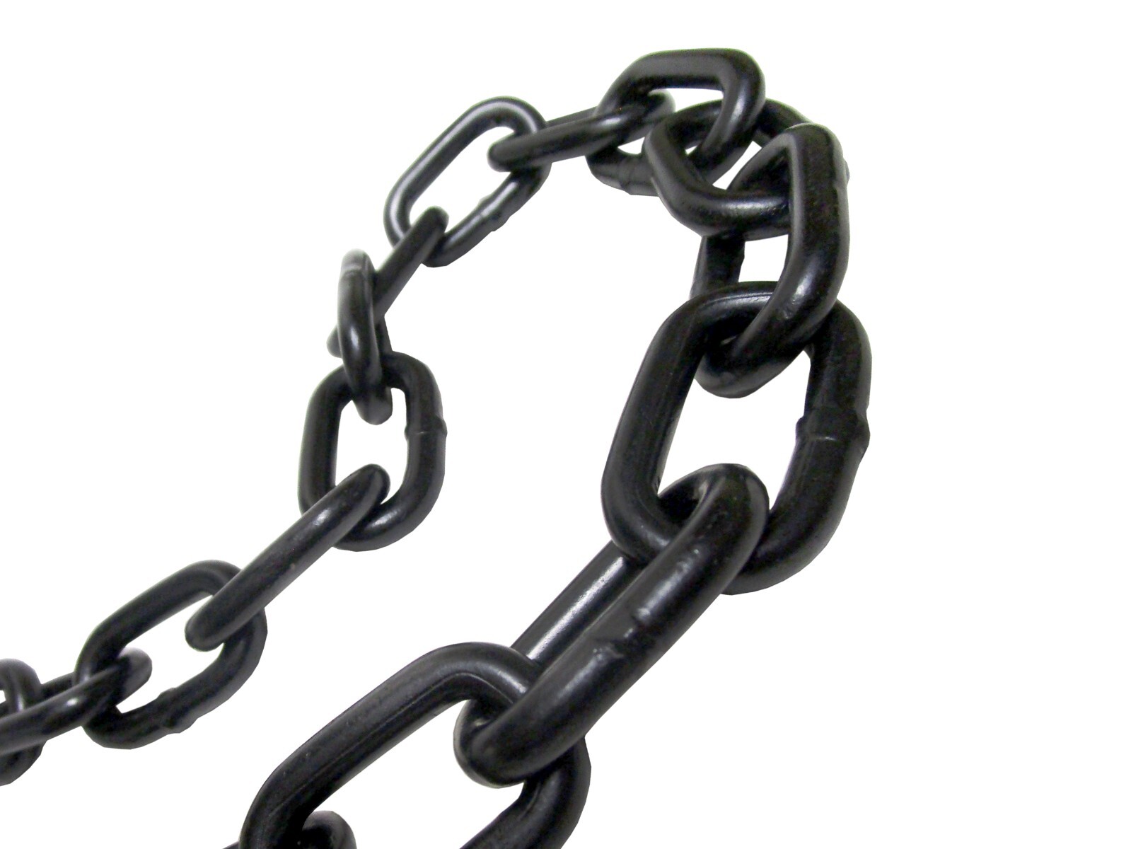 1/4″ X 10′ GRADE 30 Black Proof Coil Powder Coated Safety Chain Swing Set