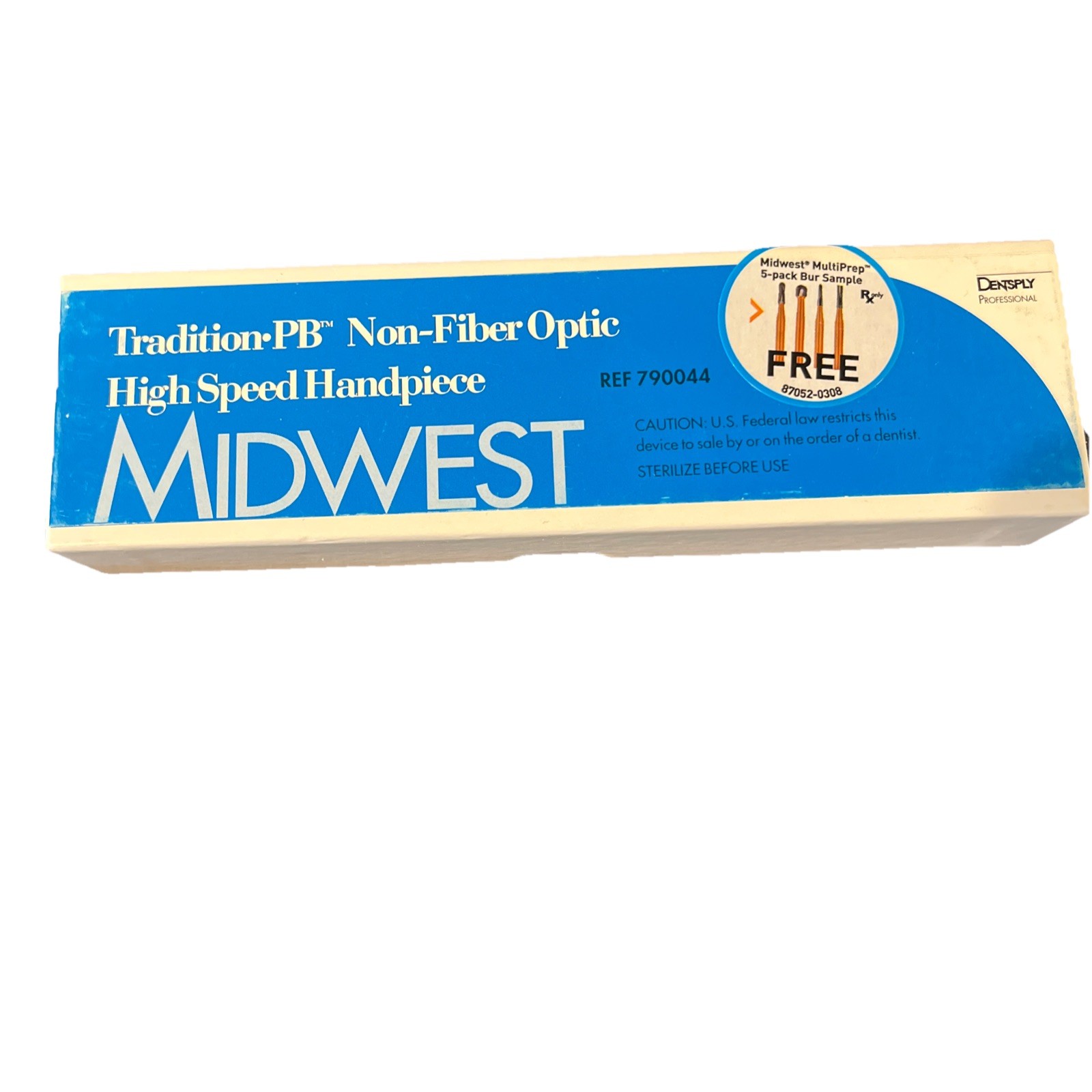 Midwest Tradition Push Button Non-Fiber Optic High-Speed Handpiece ￼