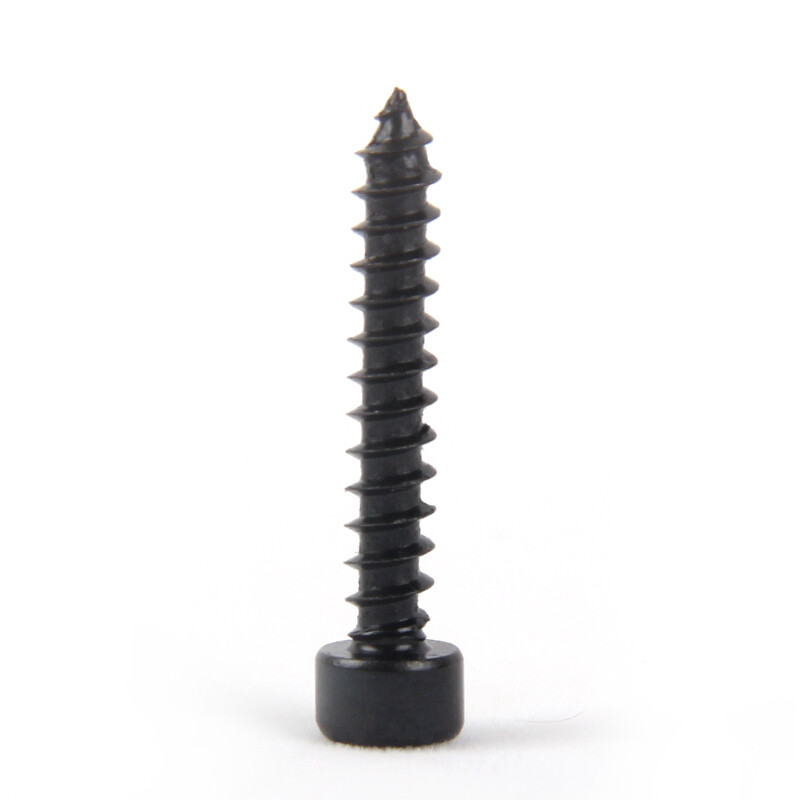 M2 M2.6 M3 M3.5 M4 M5 M6 Black Steel Hex Socket Cap Head Self Tapping Screws
