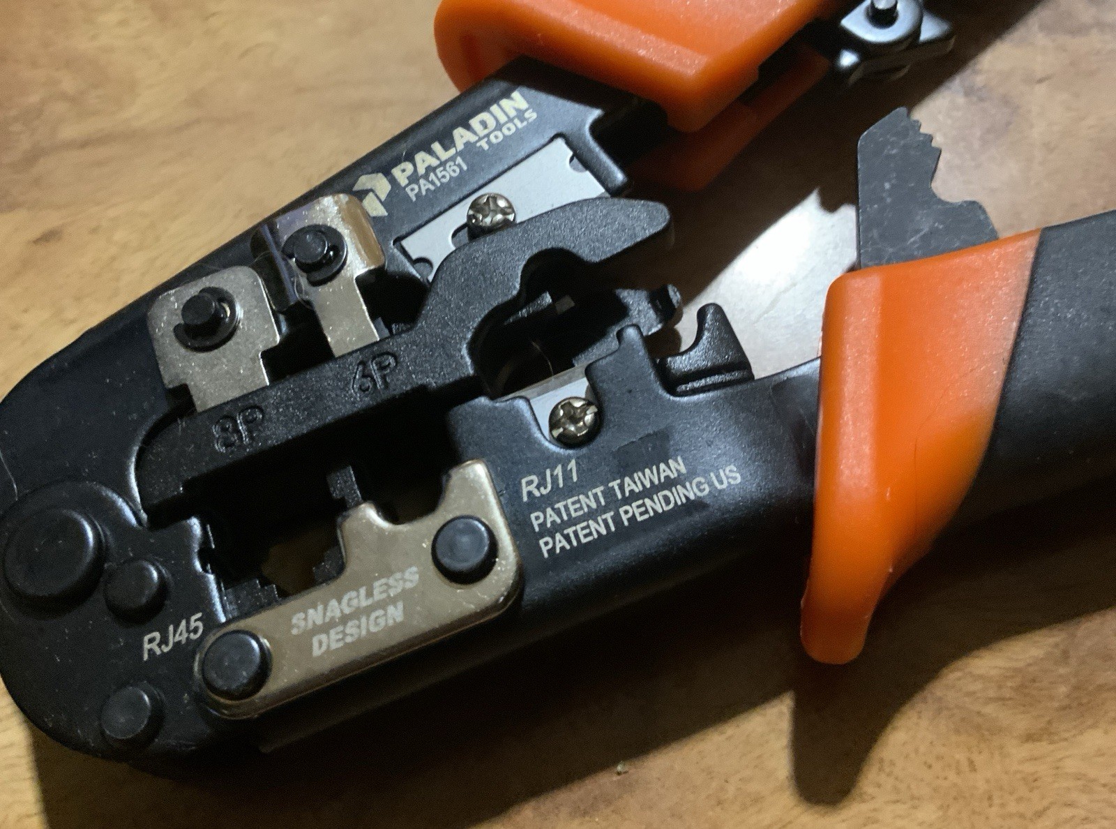 Paladin Tool All in One Data Tool Crimper Cat5 Cat5E Cat6 RJ45 RJ11 RJ12 RJ22
