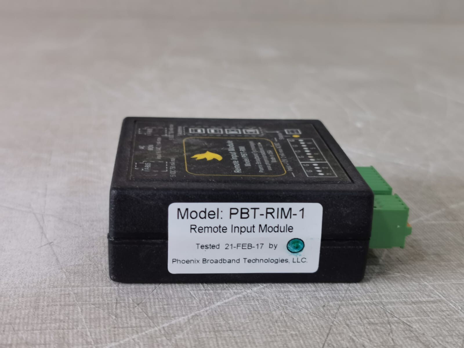 Phoenix Broadband Technologies PBT-RIM / PBT-RIM-1 Remote Input Module – NO BOX