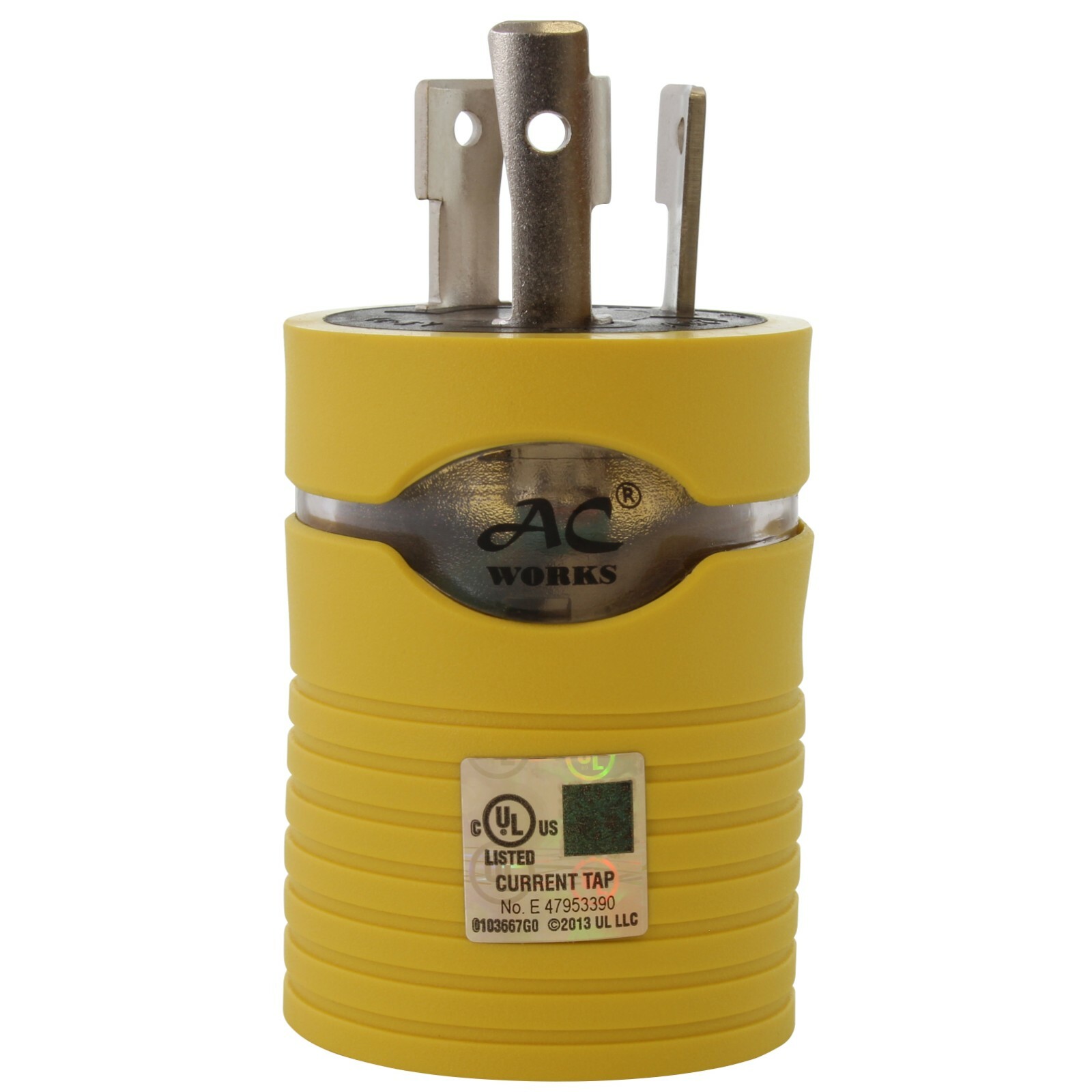 30 Amp RV/Generator Adapter NEMA L5-30P to NEMA TT-30R by AC WORKS®