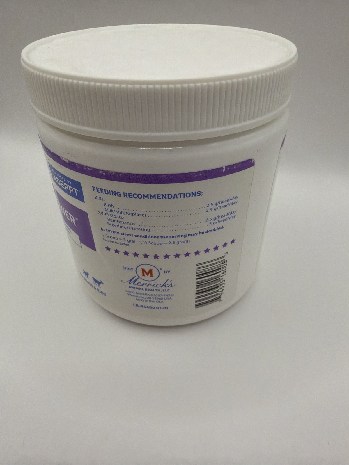 Merrick’s Blue Ribbon Goats Prefer: Probiotic Power Supplement for Goats 1 lb