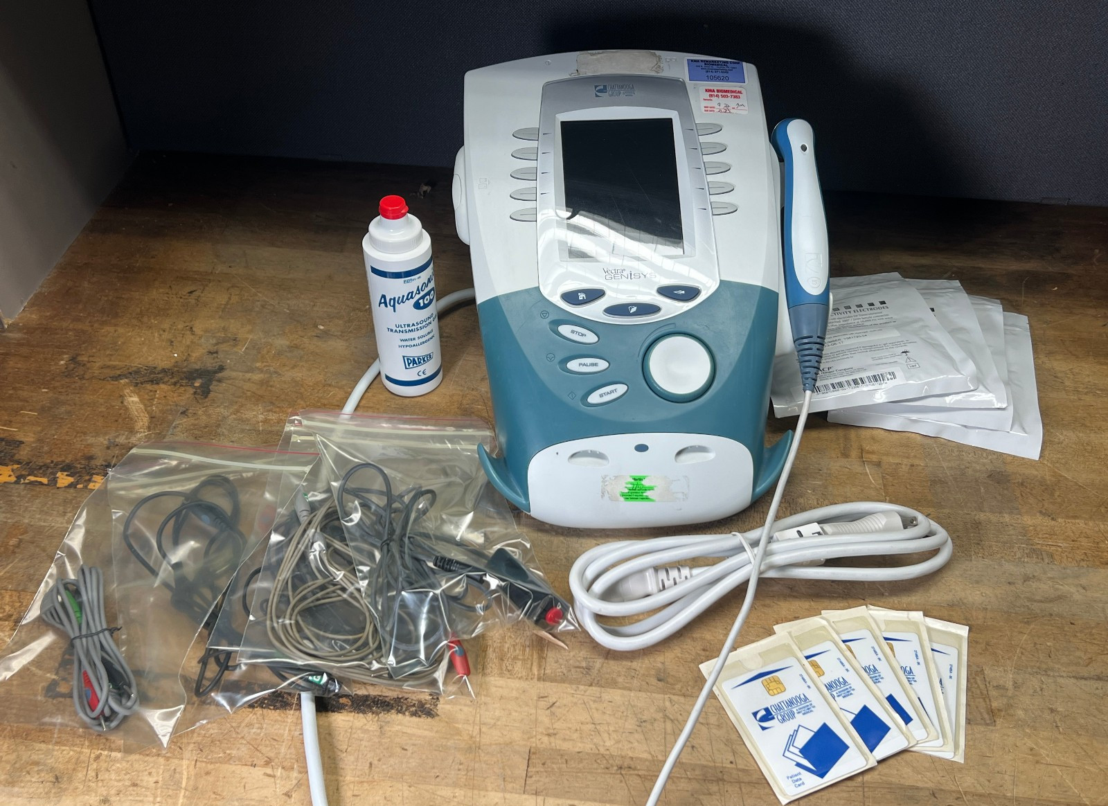 Chattanooga 2761 Vectra Genisys 2-Channel Ultrasound w/ Probe / extras