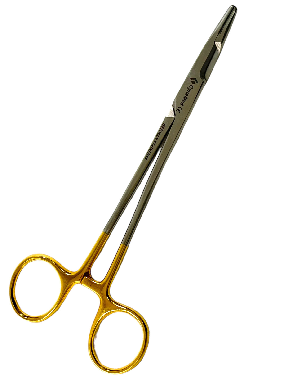 Olsen Hegar Needle Holder 5″ To 7.5″ Serrated With Tungsten Carbide Inserts