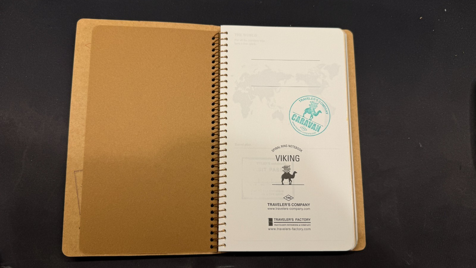 Traveler’s Company Traveler’s Notebook Hong Kong Caravan Spiral Notebook Copper